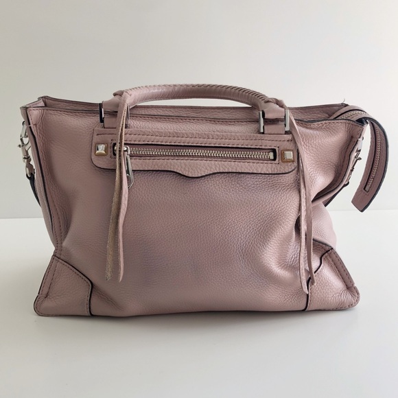 Rebecca Minkoff Handbags - REBECCA MINKOFF REGAN SATCHEL TOTE IN BLUSH